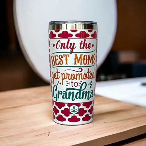 Подаръци Biddlebee за баба, Пътна Кафеена Чаша с капака-слайдер |20 унции, Непромокаемая Чаша от Неръждаема