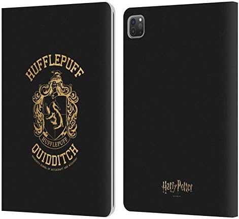 Дизайн на своята практика за главата Официално лицензиран Harry Potter Slytherin Quidditch Deathly Смъртта X Кожен Калъф-книжка-джобен формат и е Съвместим с Apple iPad Pro 11 2020/2021/2022