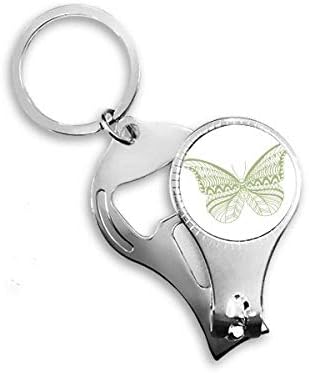 Зелена Пеперуда Въздушен Кайт Арт Деко Подарък Мода Ножица За Нокти Халка Ключодържател Отварачка За Бутилки