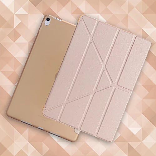 Калъф за iPad Mini 4, Ултратънък смарт калъф Maetek Оригами, Модерен 3D дизайн с многоугольной стойка, автоматична функция за събуждане / сън, Мека делото от TPU за iPad Mini 4 7,9 инч