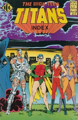 Официален индекс на Малките Титани, # 3 В комиксите VF; ICG
