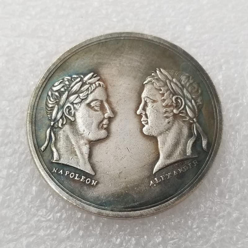 Старинни Занаяти Руската Велика Възпоменателна Монета Медал Стар Сребърен Долар Tpye #3174
