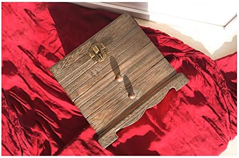 Дървена Ковчег за Бижута MKLPO, Антични Ковчег За Колекция Бижута, изработени От Масивна Дървесина, Украса за