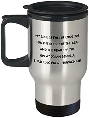 Морска Биологична утайка от Чаша За Пътуване, Най-Забавната Уникална Чаена Чаша За морски Пехотинци, Идеална