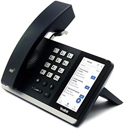 Настолен телефон Yealink YEA-T55A-NADIA на средно ниво с докосване на екрана