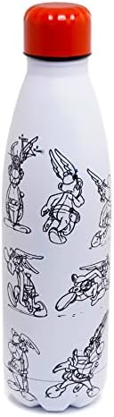 Puckator Asterix - Бутилка за вода от неръждаема стомана - Студено в продължение на 24 часа и топла в продължение