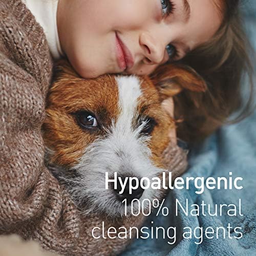Хипоалергичен Безводен шампоан Премиум-клас HYPONIC за всички домашни любимци (Без мирис, 6,4 грама) - Естествен