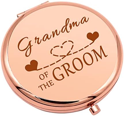 Подаръци баба младоженеца Подаръци на Участието на Жените Компактно Огледало Подарък на баба за Сватба, Подарък