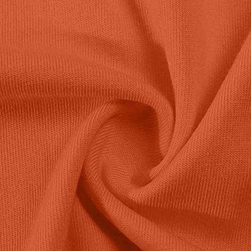 Выгоревшая Оранжева Блуза, Риза, за Жени, Мъже Лято Есен С Къс Ръкав 2023 Дрехи Памук Графичен Свободен Приятелка