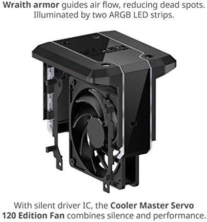 Cooler Master Високоскоростен въздушен охладител на процесора AMD Призрак Ripper ThreadRipper TR4, дисплей с