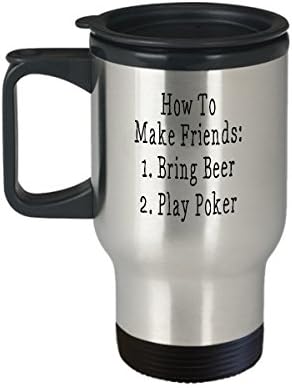 Как да станем приятели - Вземете си Чаша за бира и пейнтбола В Пътя - Подарък халба за играчите карти