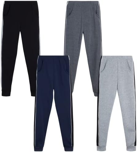 Спортни панталони Coney Island Boy' – 4 комплекта активни флисовых панталони за джогинг (Размер: 4-16)