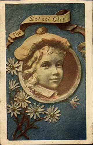 Оригиналната Антични Картичка за момичета-високо