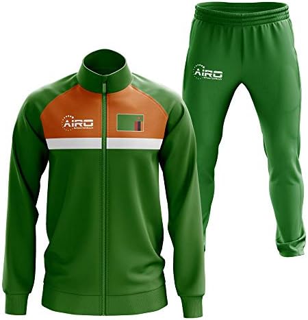 Спортен костюм за аэроспорта Замбия Concept Football (Зелен)