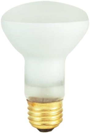30 W R20 Средната Базова Прожекторная лампа 130 Волта 4000 Часа с Рефлектор, Топъл Бял цвят, Опаковки от 25 лампи
