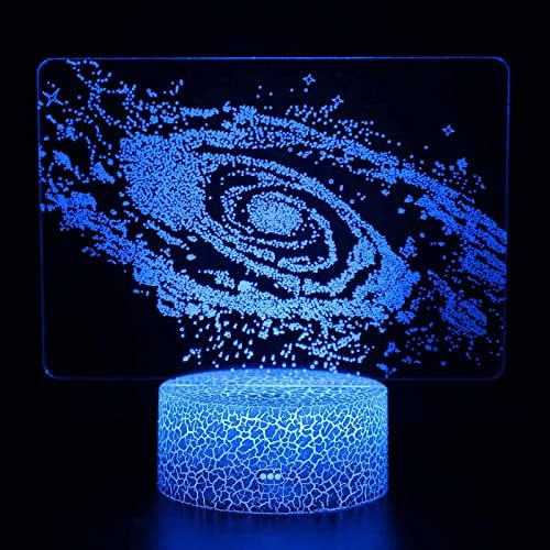 Серия Galaxy 3D Night Light Led Цветни 7-Цветен Настолна Лампа За Дома Спални Подарък DY1