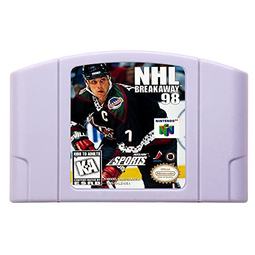 Нова Игра Касета N64 NHL Breakaway 98 Американската Версия NTSC За Игра на карти Конзола N64
