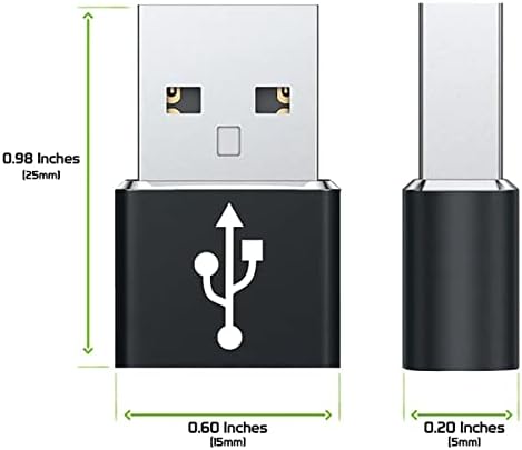 Бърз USB адаптер-C за свързване към USB порт, съвместим с Samsung N930 за зарядни устройства, синхронизация,