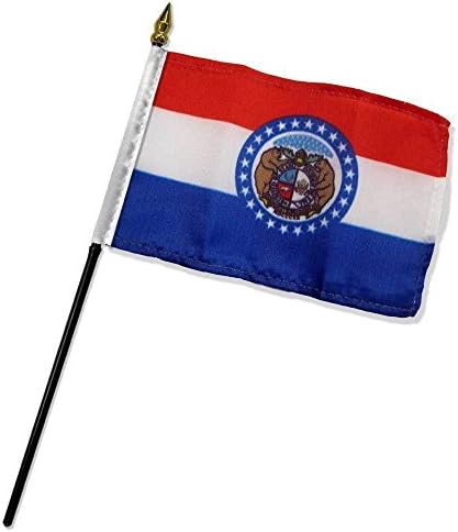 Настолен флаг RFCO Мисури 4 x 6 (без основа) (6)