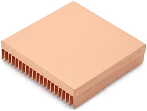 Радиатор от чиста Мед 30x30x7 мм/1,18x1,18x0,28 инча за охлаждане на електронни чипове