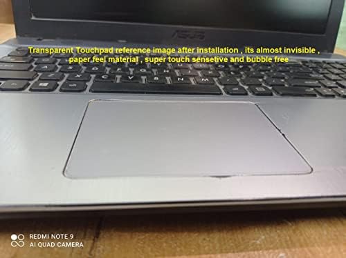 (2 броя) Защитно покритие тъчпада на лаптопа Ecomaholics за лаптоп Acer Swift 3 OLED (SF314-71) 14 инча, Прозрачно