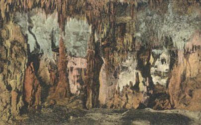Безкрайни пещери, пощенска Картичка от Вирджиния