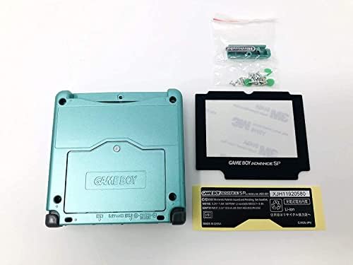 Пълно тяло Shell Pack Калъф-хастар за GBA SP Gameboy Advance SP Калъф-панел с набор от бутони (зелен)