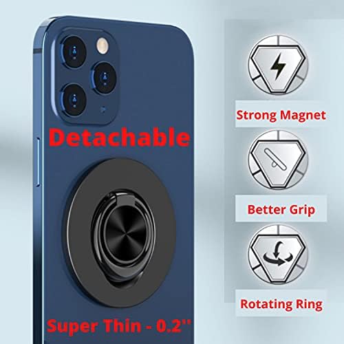 Aporia - Съвместим с MagSafe Притежателя на пръстена за телефон за iPhone 14 13 12 Mini Pro Max Plus, Поставка