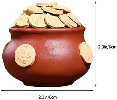 Didiseaon Начало Декор на Китайски Купата със Съкровището, Чай, Керамика за домашни любимци, Купата на Фън Шуй