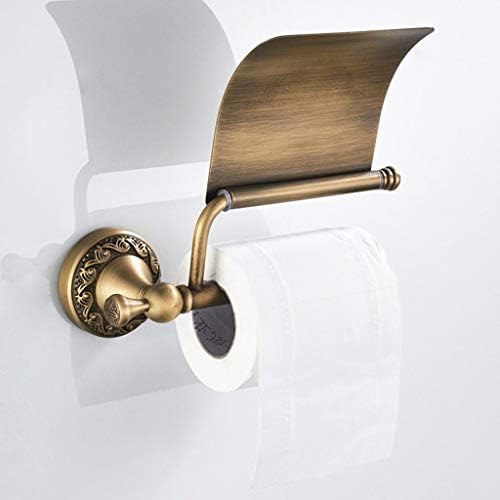WSZJJ Държач за Тоалетна хартия-Творчески Държач за Тоалетна хартия в Ретро стил от Чиста Мед, Стенен Държач
