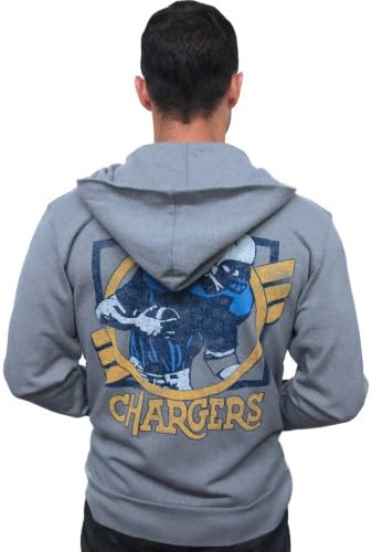 Реколта hoody с качулка NFL San Diego Chargers Мъжки